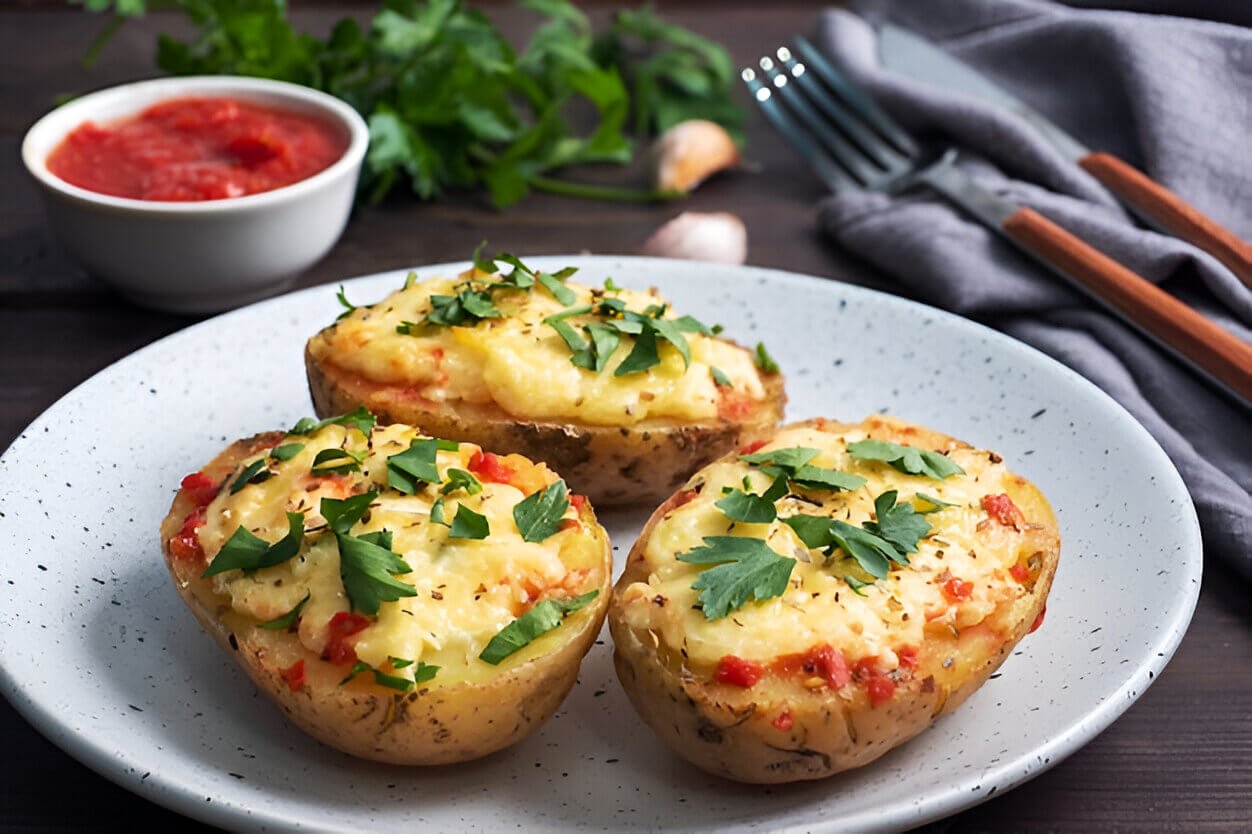 Stuffed Sweet Potatoes
