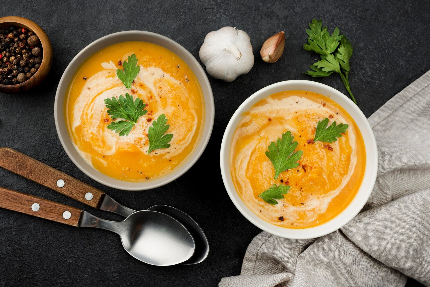 Roasted Butternut Squash Soup Recipe