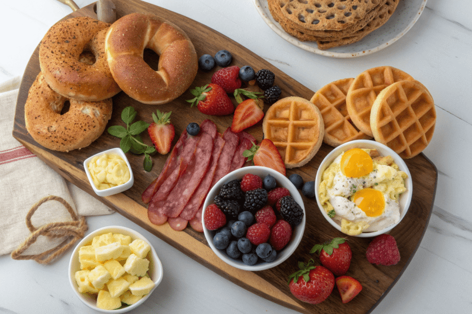 Breakfast Charcuterie Board