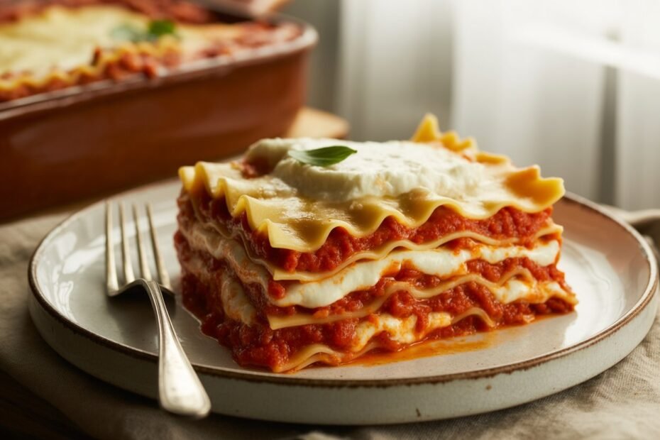 Homemade Lasagna Noodles Recipe