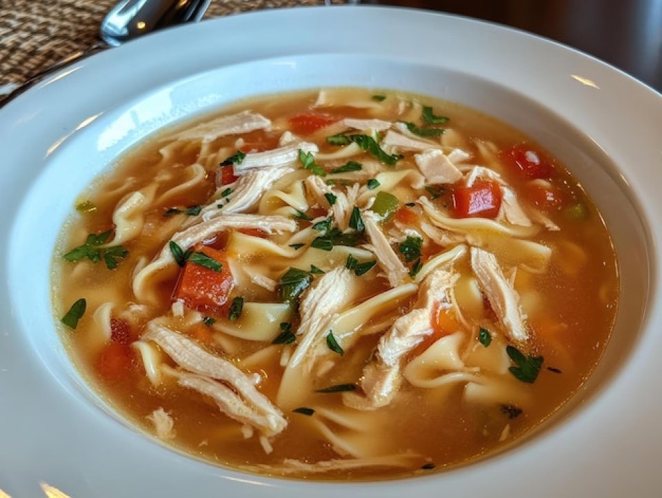 Chicken Noodle Soup With Rotisserie Recipe