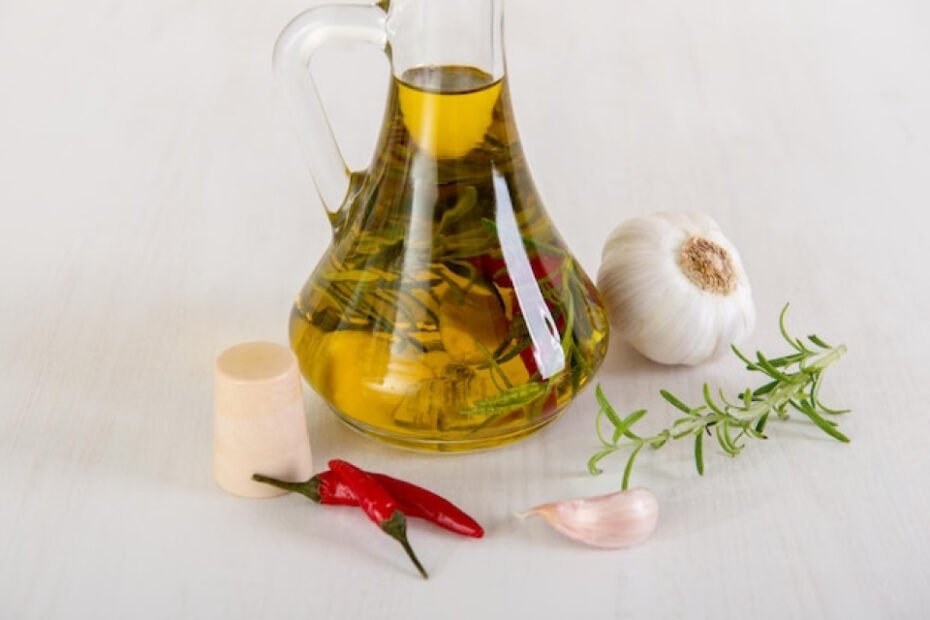 Freeze Fresh Herbs in Olive Oil