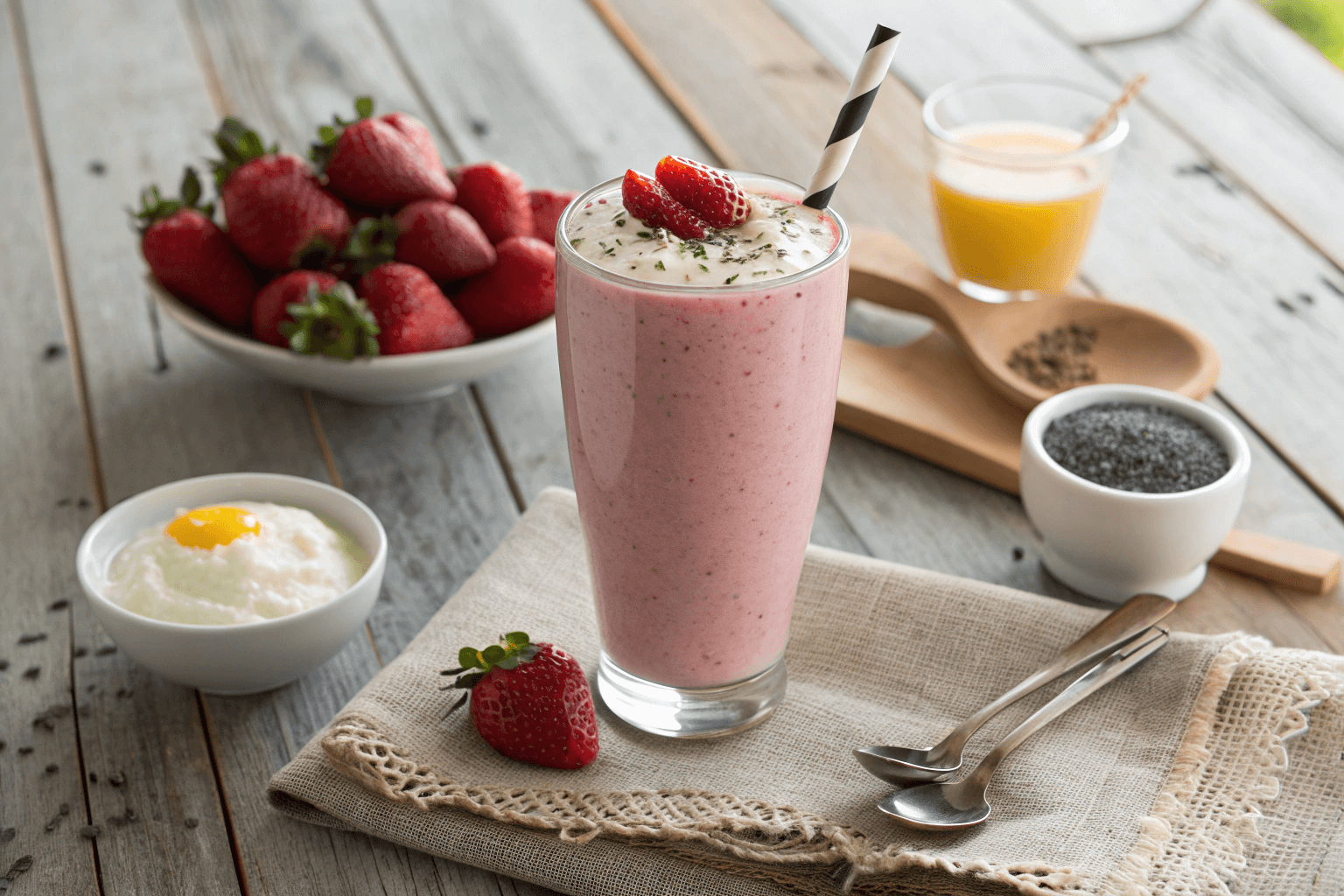 Strawberry Smoothie Recipe