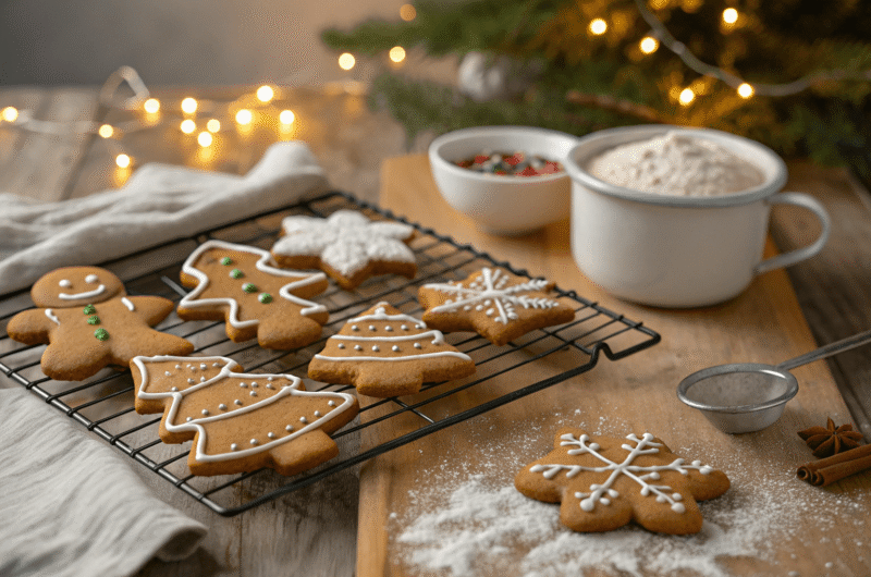 Soft & Chewy Gingerbread Cookies Recipe