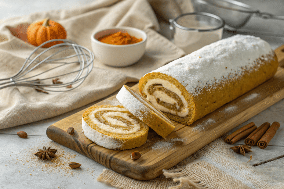 pumpkin roll recipe