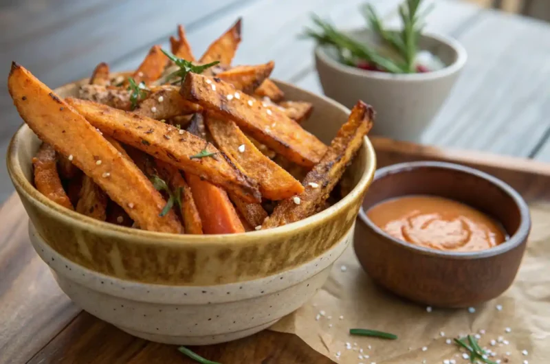 Quick & Healthy Air Fryer Sweet Potato Fries
