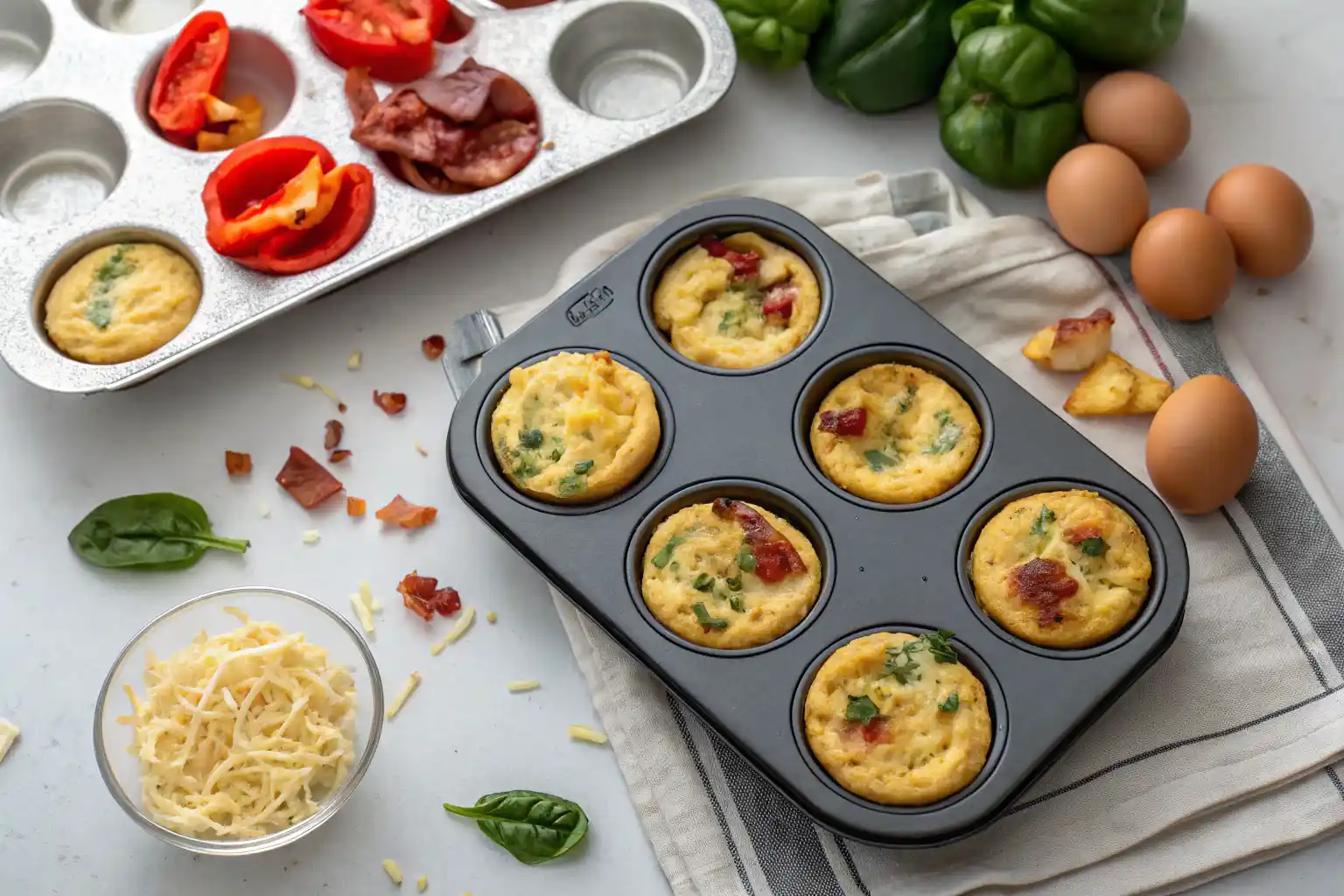 Egg Bites Muffin Tins Recipe