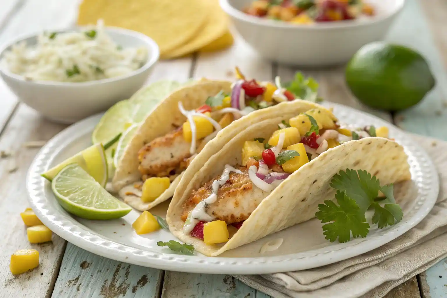 Fish Tacos With Mango Salsa Recipe