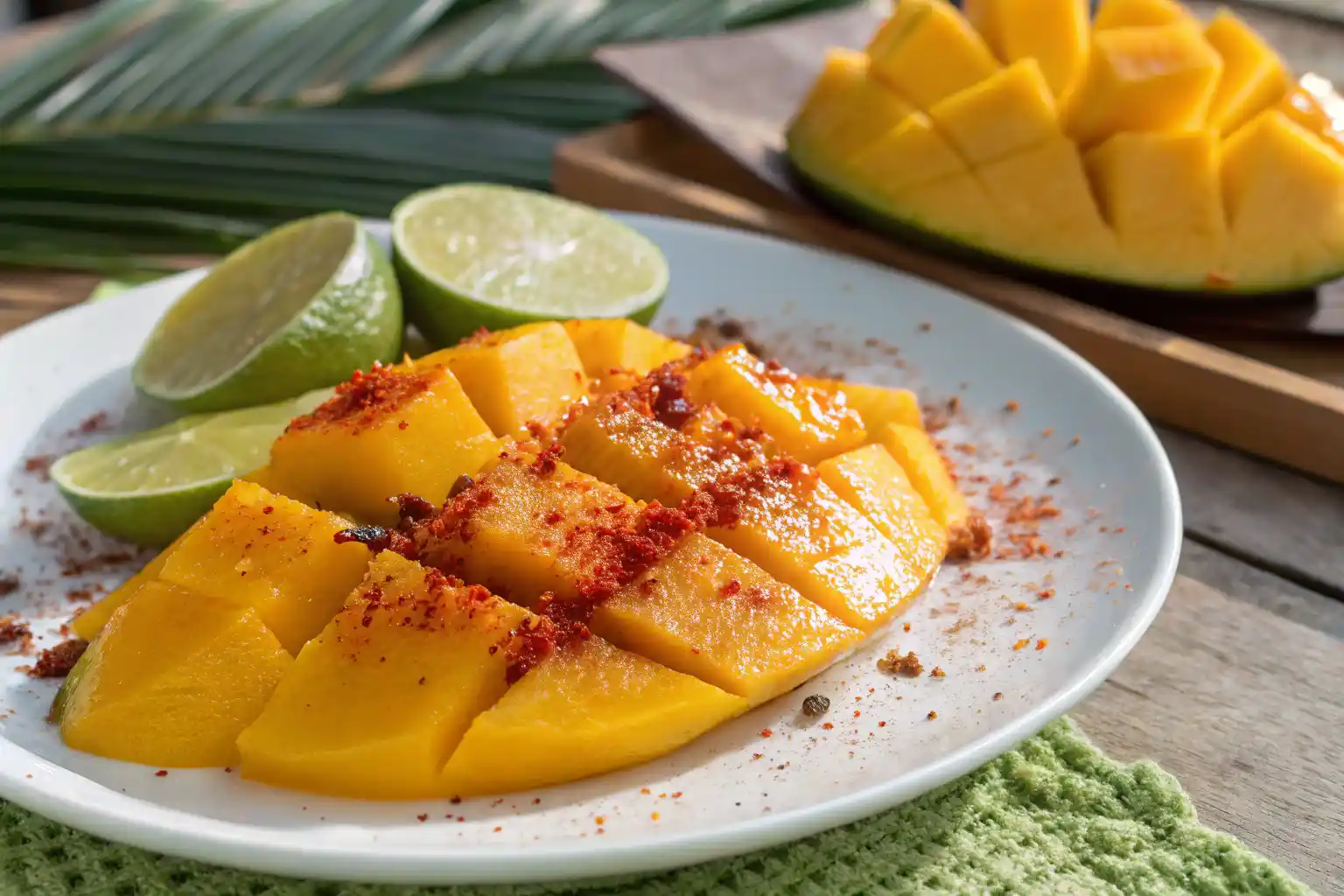 Mango With Salt And Chilli Recipe: The Ultimate Sweet-Heat Snack