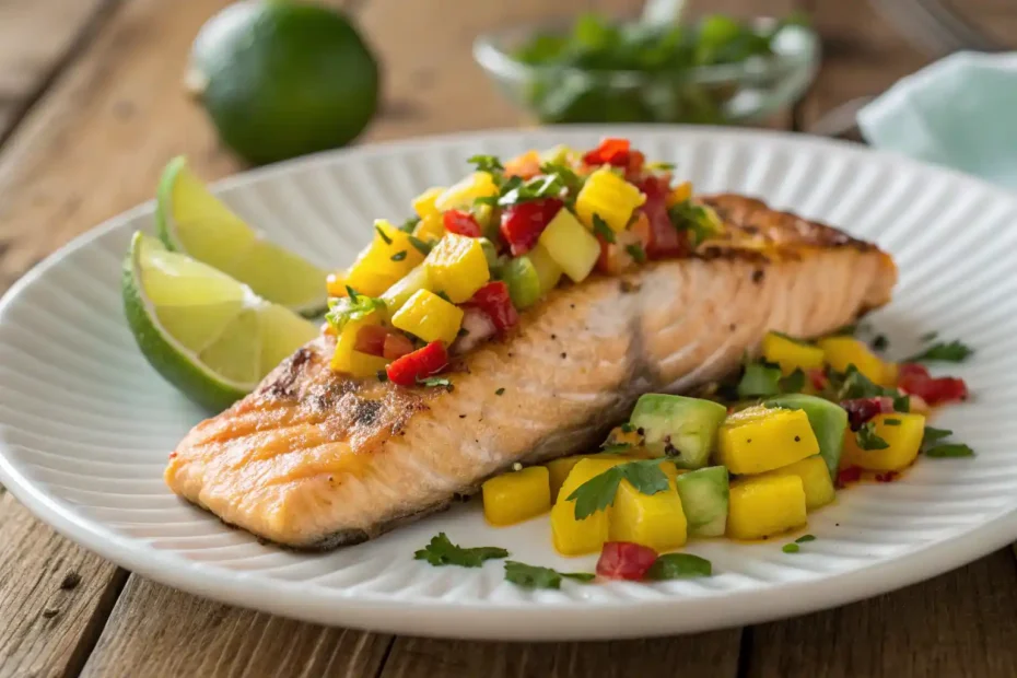Salmon With Mango Salsa Recipe