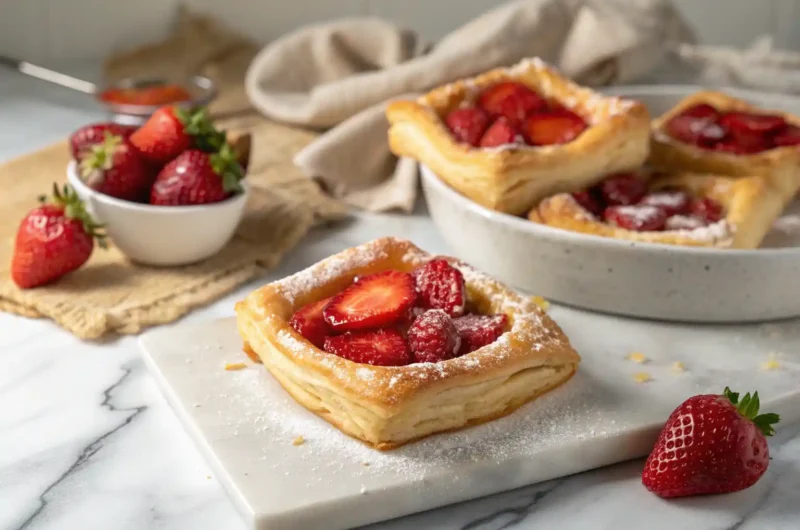 Strawberry Puff Pastry Dessert Recipe: Simple, Flaky, and Sweet