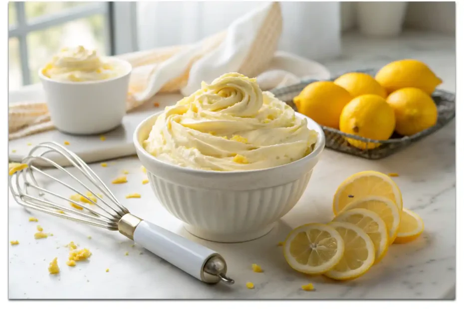 Lemon Buttercream Frosting Recipe