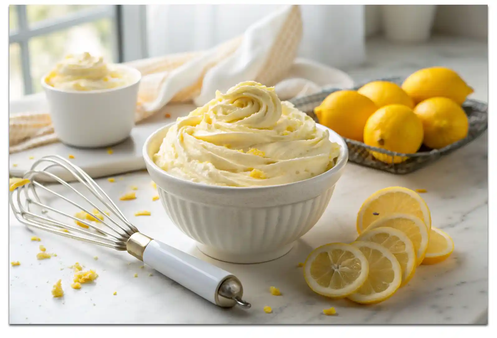 Lemon Buttercream Frosting Recipe
