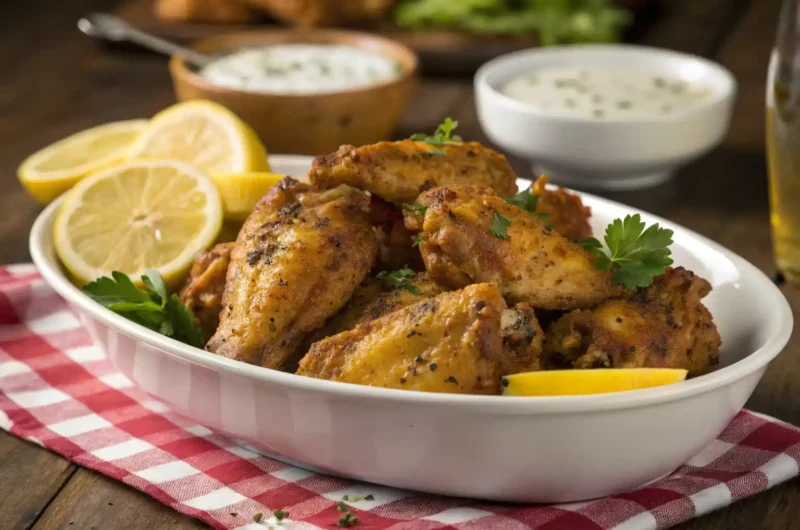 Lemon Pepper Wings Recipe: Crispy, Tangy, Addictive