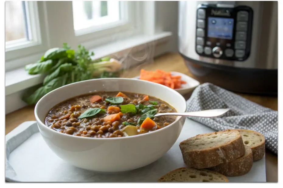 Instant Pot Lentil Soup