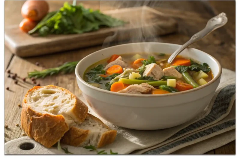 Turkey Vegetable Soup Recipe: Comfort In A Bowl