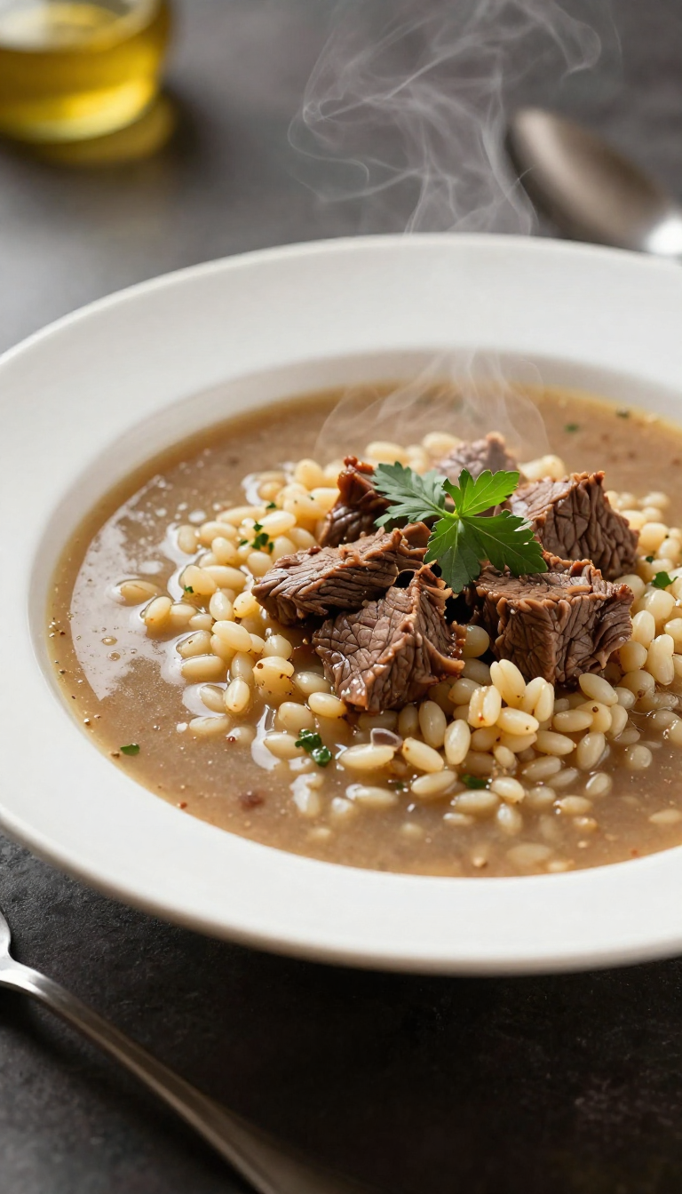 Beef Barley Soup Recipe - step 2