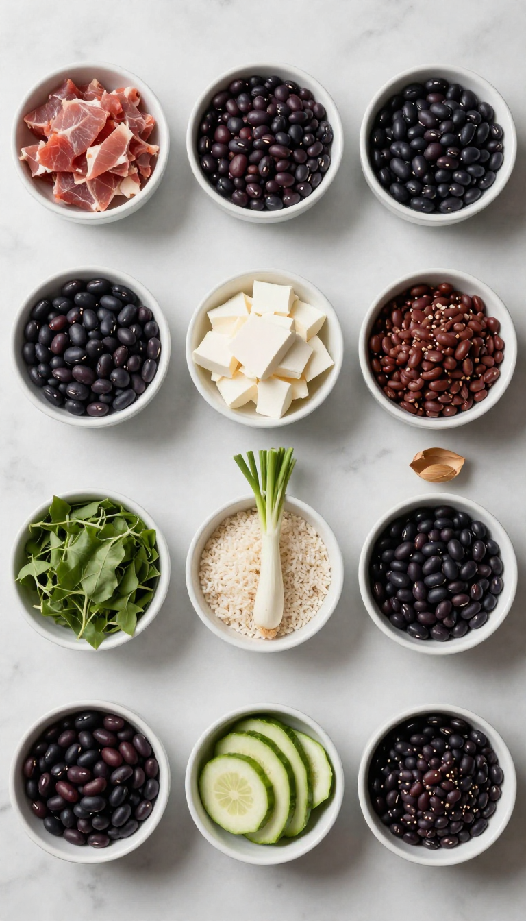 black bean soup recipe - step 1