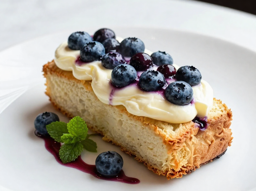blueberry cream cheese loaf - featured image