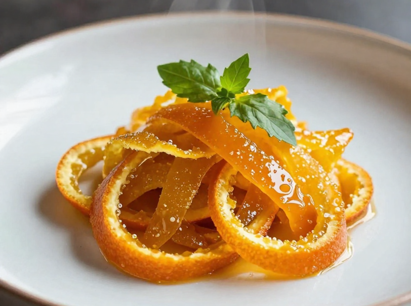 Candied Orange Peel Recipe - featured image
