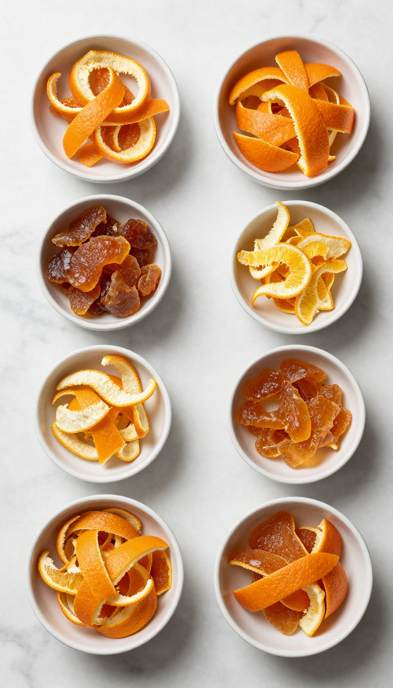 Candied Orange Peel Recipe - step 1