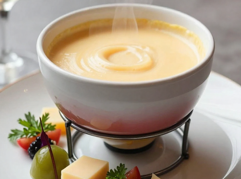 cheese fondue recipe - featured image