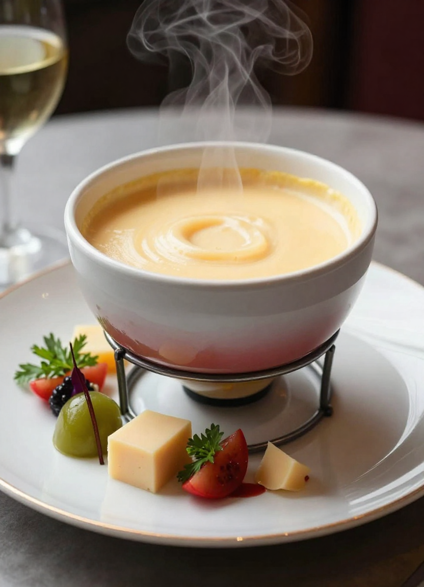 cheese fondue recipe - featured image