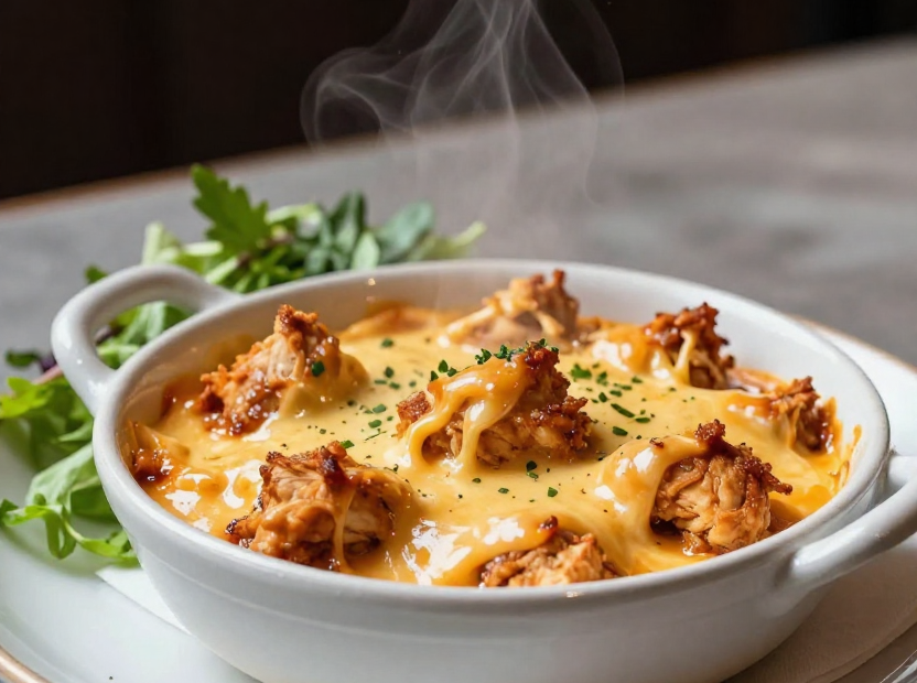 Cheesy Buffalo Chicken Dip Recipe - featured image