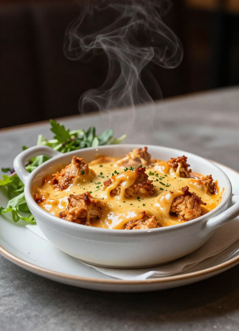 Cheesy Buffalo Chicken Dip Recipe - featured image