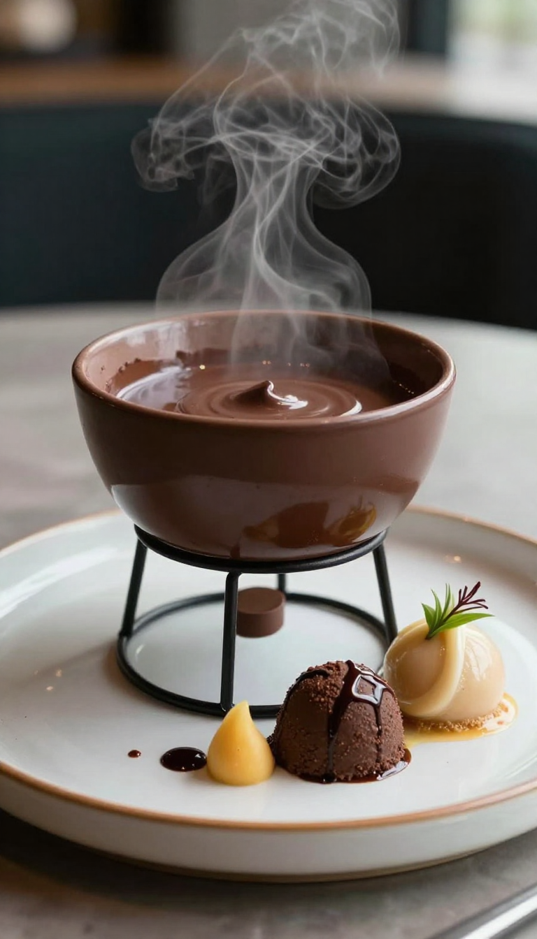 chocolate fondue recipe - step 2