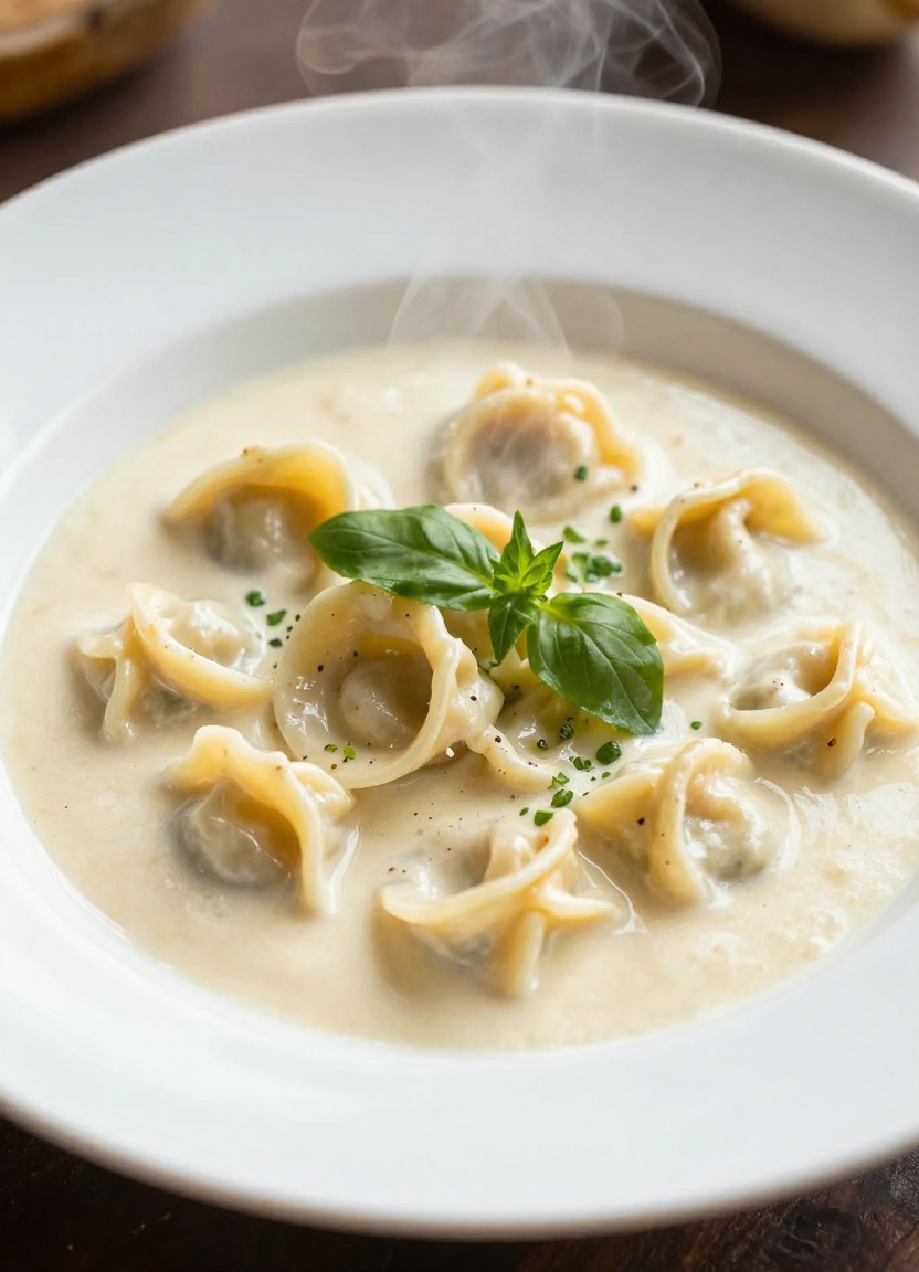 Creamy Tortellini Soup Recipe - featured image