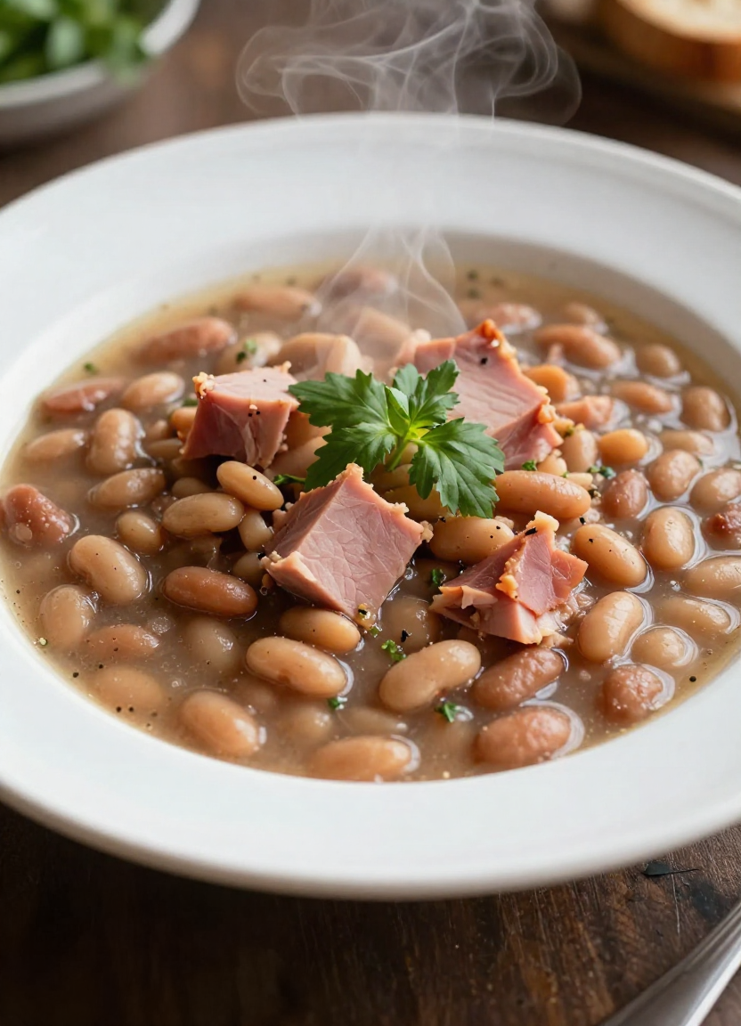 ham and bean soup recipe - featured image