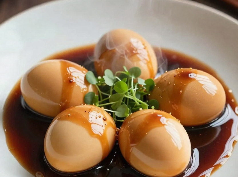 soy sauce eggs recipe - featured image