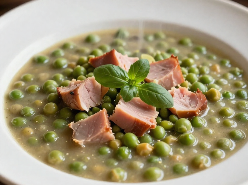 split pea and ham soup Recipe - featured image