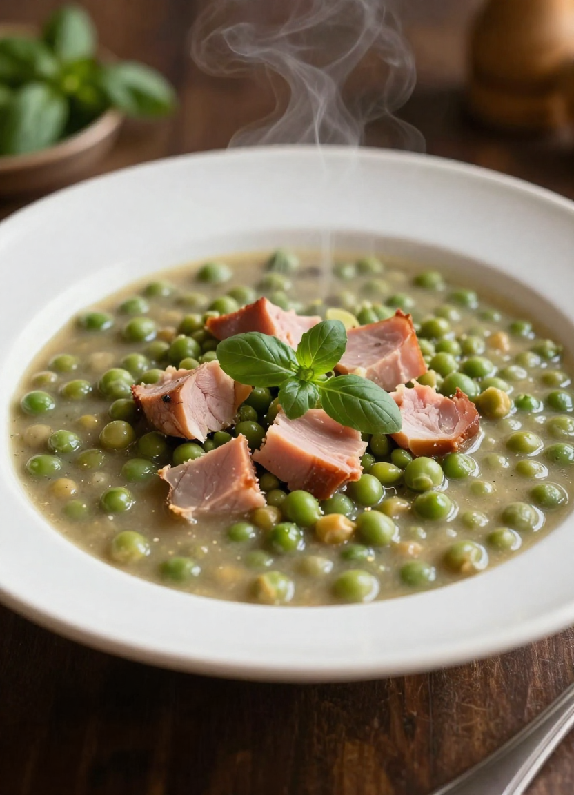 split pea and ham soup Recipe - featured image