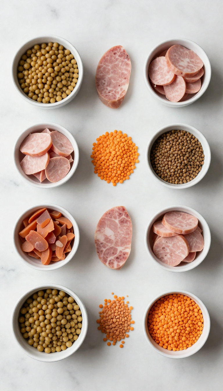 split pea and ham soup Recipe - step 1