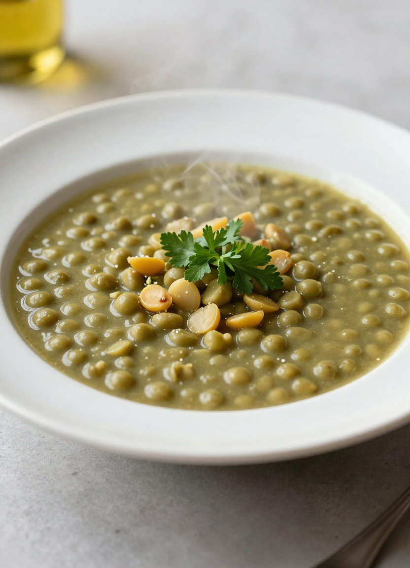 split pea soup recipe - featured image