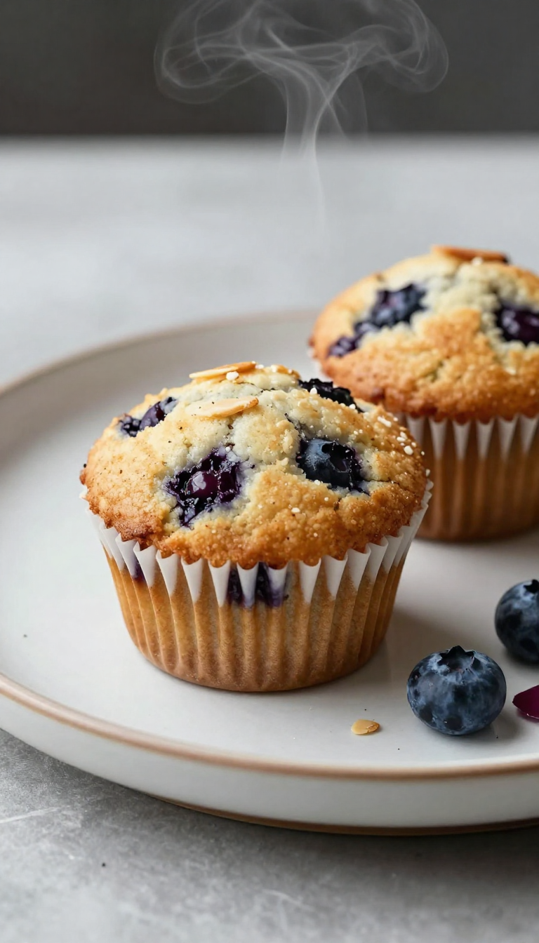 Almond Flour Blueberry Muffins - step 2