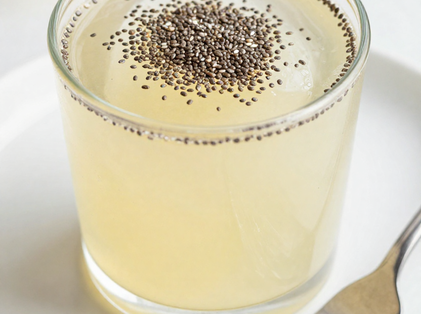 chia seed lemonade - featured image