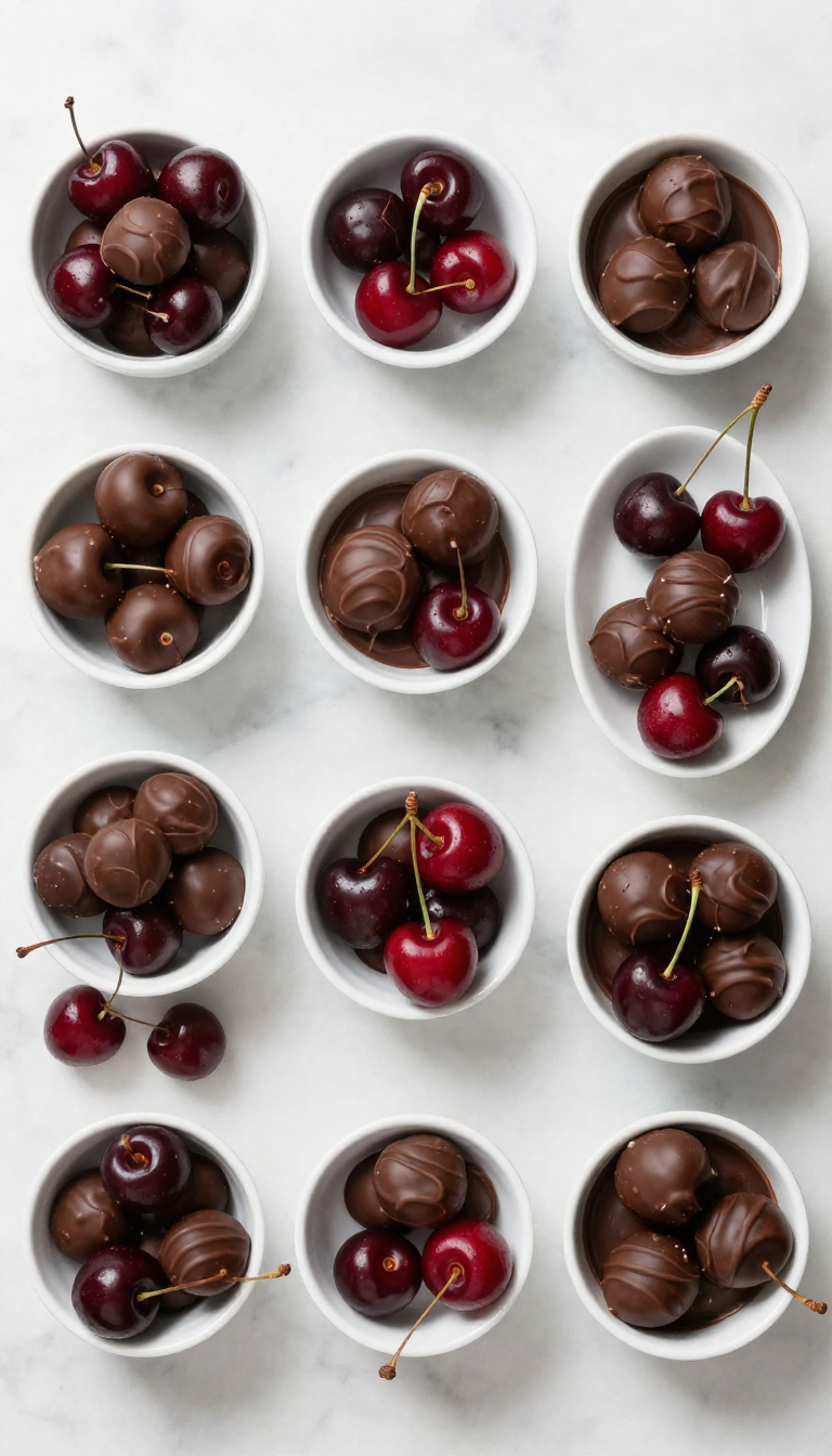 Chocolate Covered Cherries - step 1