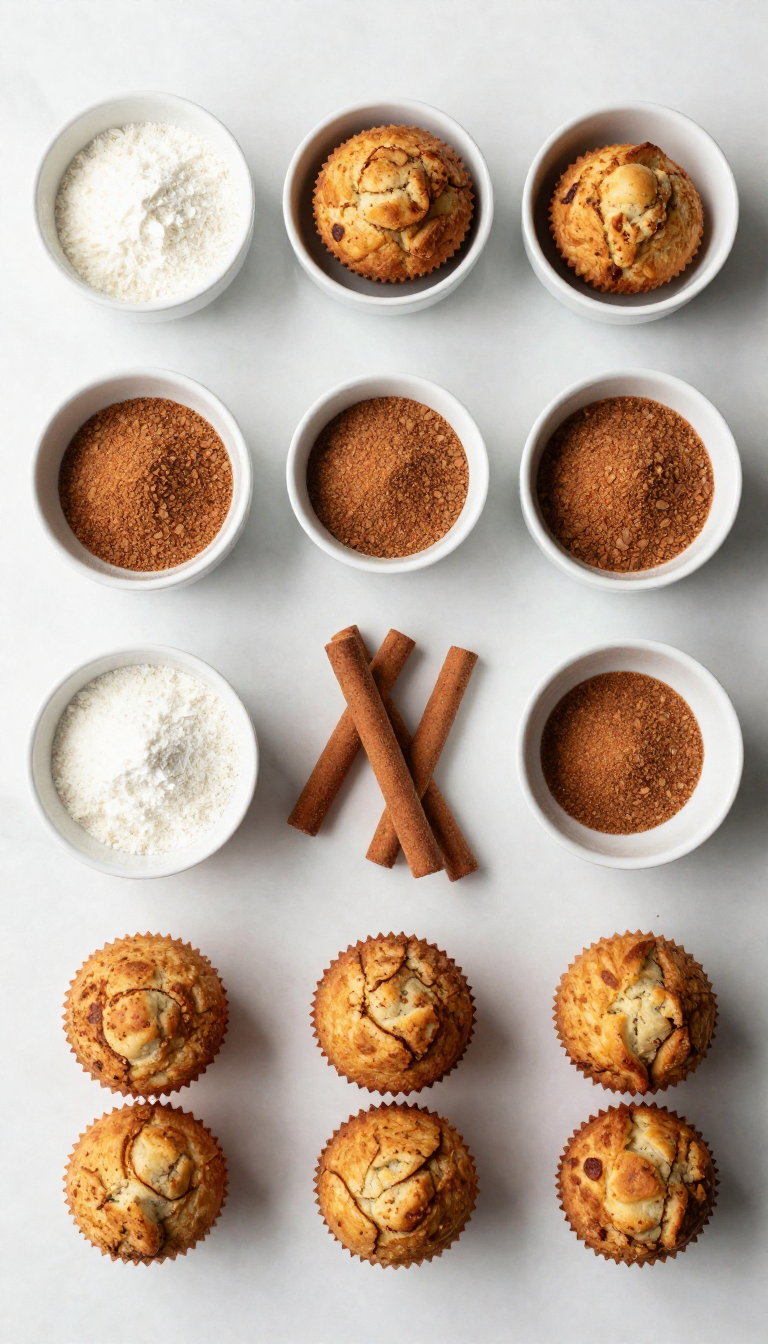 Cinnamon Sugar French Toast Muffins - step 1