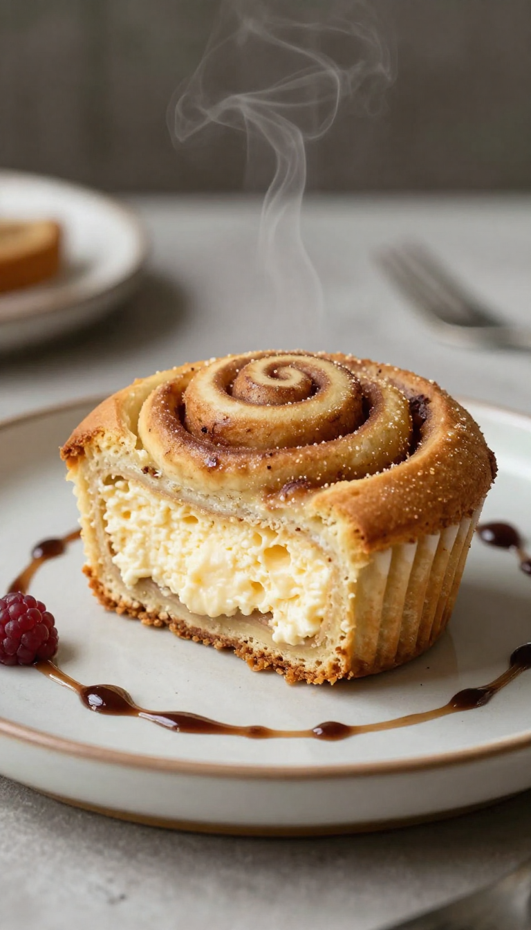 Cottage Cheese Cinnamon Roll Muffins Recipe - step 2