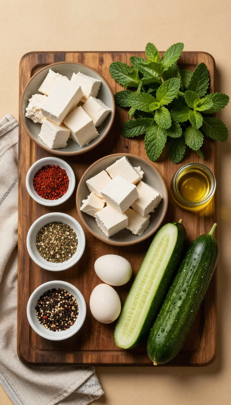 cucumber mint detox drink recipe - step 1