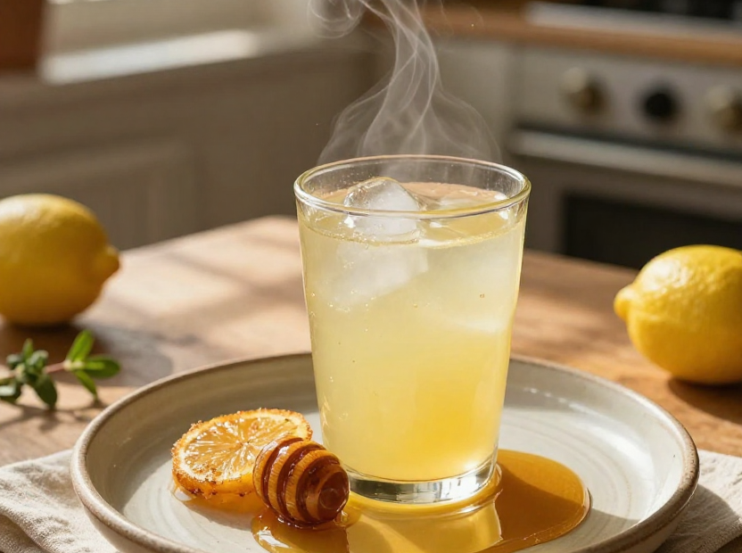 Honey Sweetened Lemonade - featured image