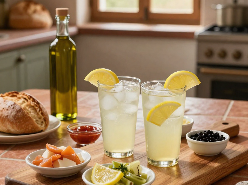 Iced Lemon Water Refresher - featured image