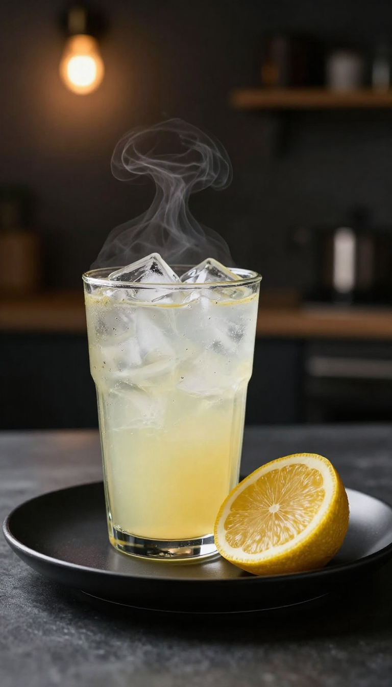 Iced Lemon Water Refresher - step 2