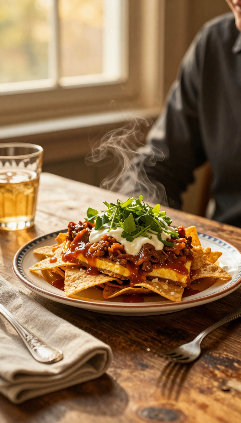 Loaded Nachos Recipe Vegetarian - step 2