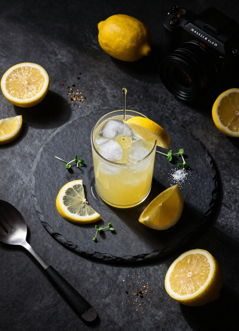 Old-fashioned Sugar Syrup Lemonade