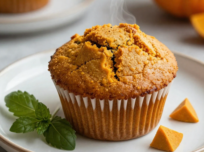 Paleo Pumpkin Muffins Recipe - featured image
