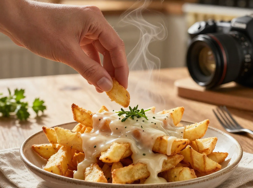 Poutine Gravy Recipe - featured image